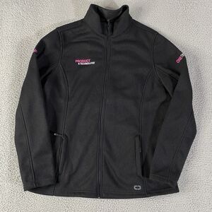 T Mobile Product & Technology Jacket Womens 2XL XXL Black Zip Employee Work